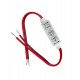 Mini dimmercontroller ledstrip monocolor 12/24V tactiel