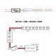 Mini dimmercontroller ledstrip monocolor 12/24V tactiel