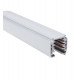 Led driefase rail aluminium 2 m wit voor ledspots