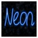 Led-neonstrip 8W 12V flexibel blauw 25m voor reclame