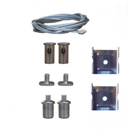 Aluminium led-profiel INFINITY PRO dubbel licht 2 m voor lineaire ledstrips
