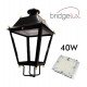 Led-straatverlichting LED Villa aluminium gietvorm 40W-50W-65W-100W buiten