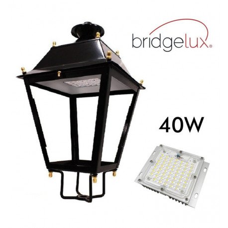 Farola LED Villa aluminio forjado 40W-50W-65W-100W exterior