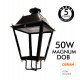 Led-straatverlichting LED Villa aluminium gietvorm 40W-50W-65W-100W buiten