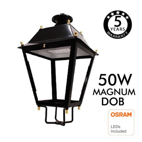 Farola LED Villa aluminio forjado 40W-50W-65W-100W exterior