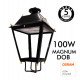 Led-straatverlichting LED Villa aluminium gietvorm 40W-50W-65W-100W buiten