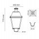 Led-straatverlichting LED Villa aluminium gietvorm 40W-50W-65W-100W buiten