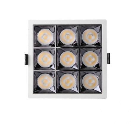 Inbouw downlight LED 40W OSRAM 24° UGR17 antiverblinding