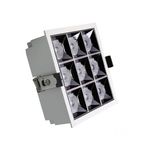 Inbouw downlight LED 40W OSRAM 24° UGR17 antiverblinding