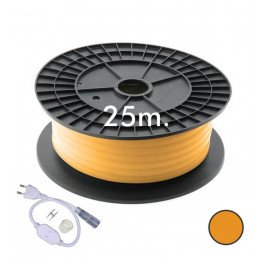 LED neon strip circulair flexibele 220V 7W/m 360° voor decoratie oranje