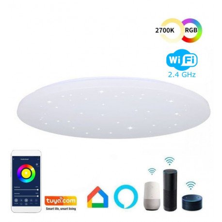 Plafón LED 18W WiFi SMART RGB+CCT regulable
