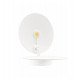 Aplique LED 5W Eclipse blanco para pared con luz ajustable