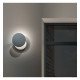 Aplique LED 5W Eclipse blanco para pared con luz ajustable