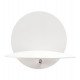 Aplique LED 5W Eclipse blanco para pared con luz ajustable
