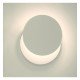 Aplique LED 5W Eclipse blanco para pared con luz ajustable