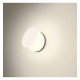 Aplique LED 5W Eclipse blanco para pared con luz ajustable