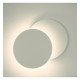 Aplique LED 5W Eclipse blanco para pared con luz ajustable