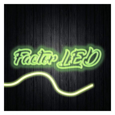 Led neon circular 220V 7W/m flexibele strip voor decoratie groen