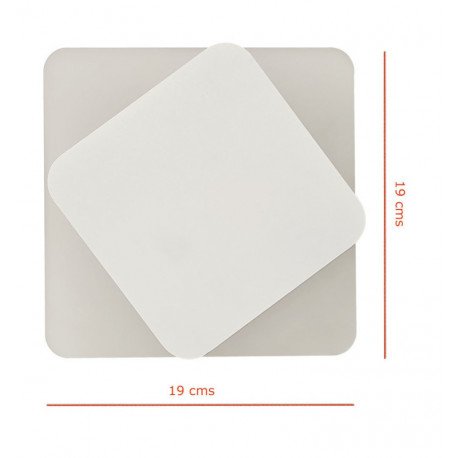 Aplique LED de pared 12W VILNA interior blanco cálido 3000K