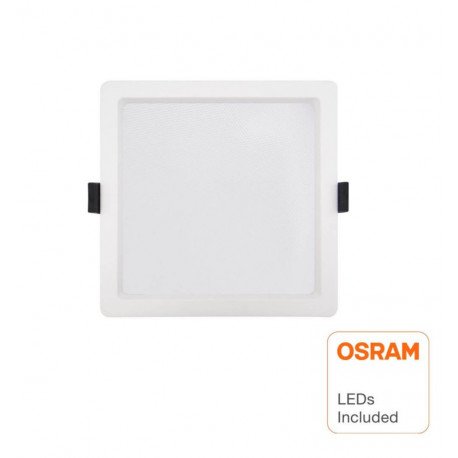 LED downlight 15W vierkant CCT OSRAM UGR17 zonder verblinding