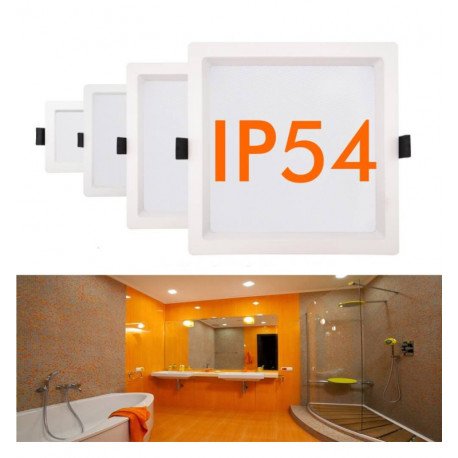 LED downlight 15W vierkant CCT OSRAM UGR17 zonder verblinding