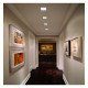 LED downlight 15W vierkant CCT OSRAM UGR17 zonder verblinding