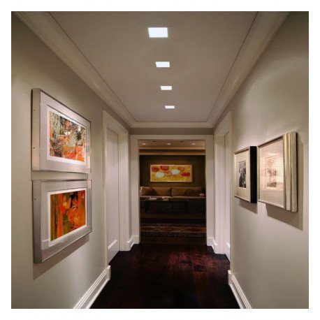 LED downlight 15W vierkant CCT OSRAM UGR17 zonder verblinding