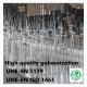 LED Street Light Pole Bracket 100cm Galvanized Steel 15°