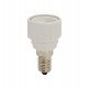Adapter E14 naar GU10 voor ledlampen, keramische voet