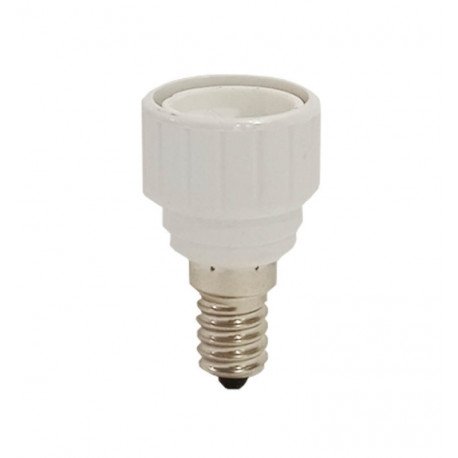 LED E14 to GU10 Adapter (Ceramic Base)
