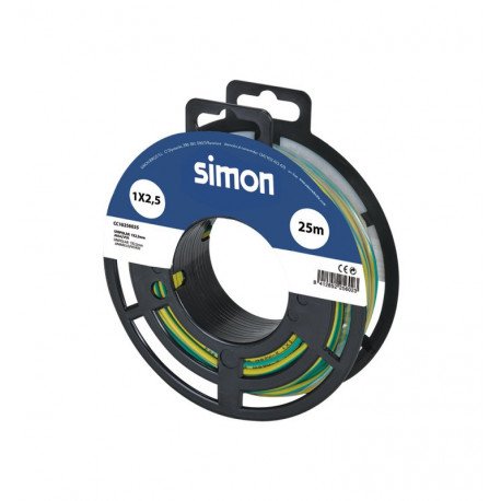 Eenpolige elektrische kabel H07V-K 2,5 mm² voor armaturen