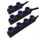 Waterdichte connector M15 IP65 30 cm 3x0,75 voor Magnum DOB