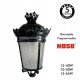 Farola LED exterior Palacio aluminio forjado 40W-50W-65W-100W