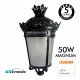 Led-straatverlichting Palacio (gesmeed aluminium) zwart 40W-50W-65W-100W
