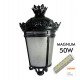 Farola LED exterior Palacio aluminio forjado 40W-50W-65W-100W