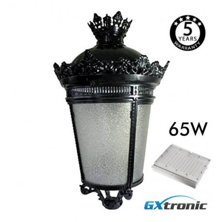 Farola LED exterior Palacio aluminio forjado 40W-50W-65W-100W