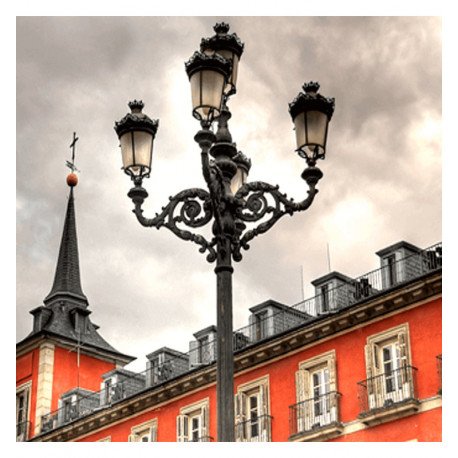 Led-straatverlichting Palacio (gesmeed aluminium) zwart 40W-50W-65W-100W