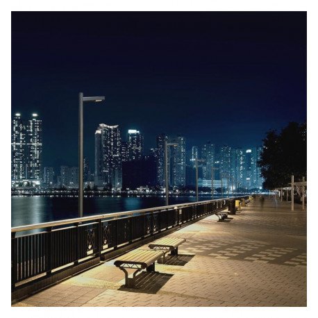 Farola LED 50W exterior 4-6 m Wanda 7500 lm
