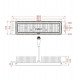 Led-straatverlichting WANDA 50W voor buiten 4-6 m 7500 lm