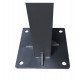 LED-straatverlichting 100W voor buiten 4-6 m, 7500 lm