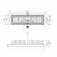 LED-straatverlichting 100W voor buiten 4-6 m, 7500 lm