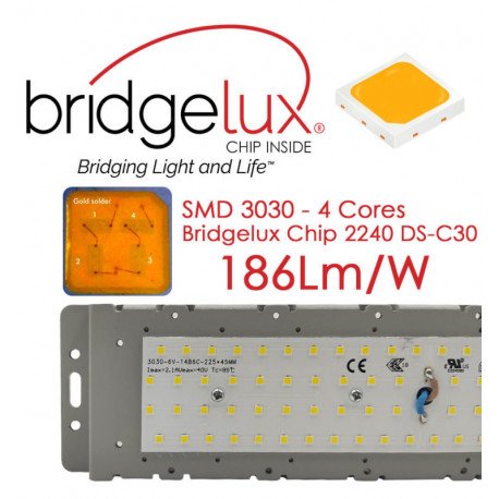 Farola LED 50W para exterior 4-6 m con 7500 lm