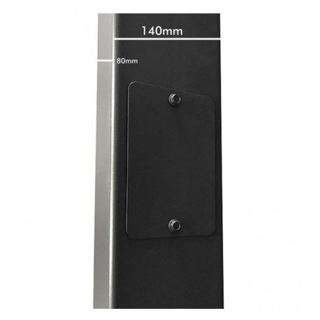 Farola LED 50W para exterior 4-6 m con 7500 lm