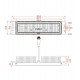 Led-straatverlichting 50W voor buiten 4-6 m 7500 lm