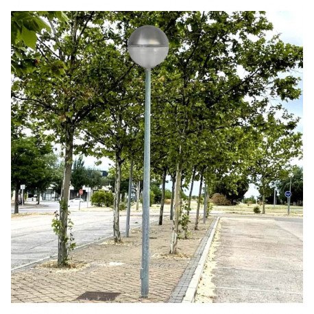 Farola LED Globo anti contaminación lumínica E27 40W exterior