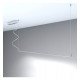 Lámpara lineal colgante LED MILANO plata IP20