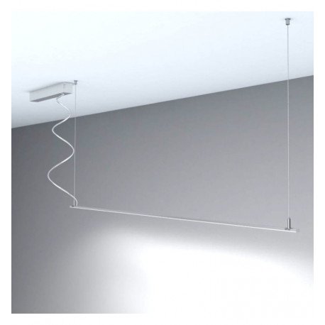 Lámpara lineal colgante LED MILANO plata IP20