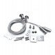 Lámpara lineal colgante LED MILANO plata IP20