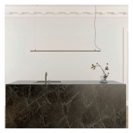 LED Linear Pendant Light MILANO Black IP20