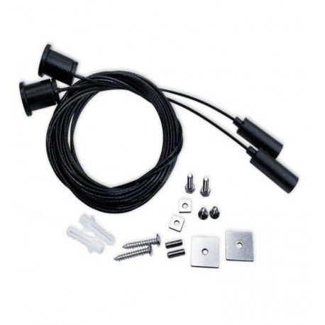 LED Linear Pendant Light MILANO Black IP20